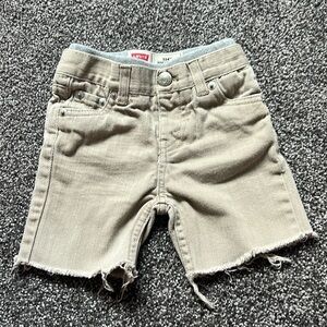 Baby Boys Shorts Levi Khaki Cut Offs